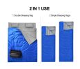 2 Person Waterproof Sleeping Bag with 2 Pillows