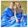 2 Person Waterproof Sleeping Bag with 2 Pillows