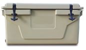 Khaki color ice cooler box 65QT camping ice chest beer box outdoor fishing cooler