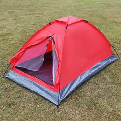 Waterproof 2 Person Camping Tent w/ 1 Door